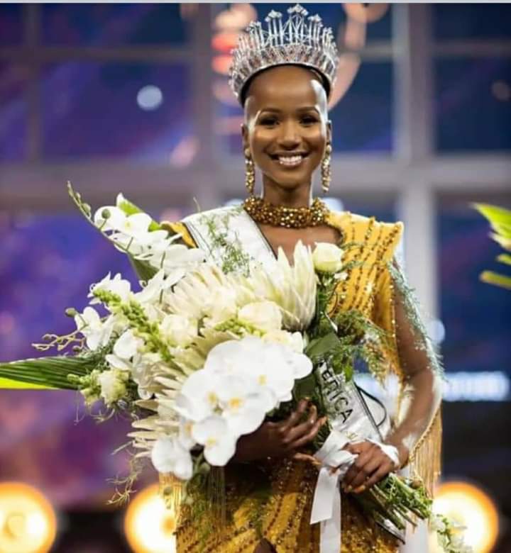 CONGRATULATIONS. MISS SOUTH AFRICA 2020