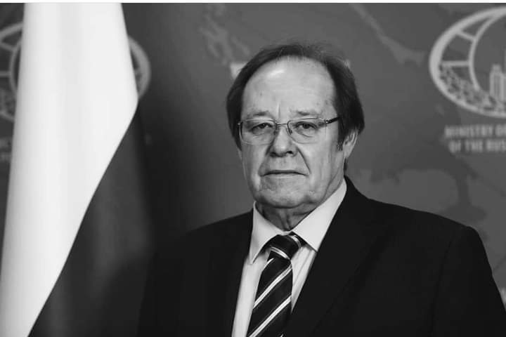 RUSSIAN AMBASSADOR TO ZAMBIA DIES .