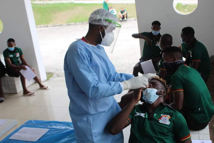 Chipolopolo Undergo Covid-19 Test Ahead of Guinea Clash